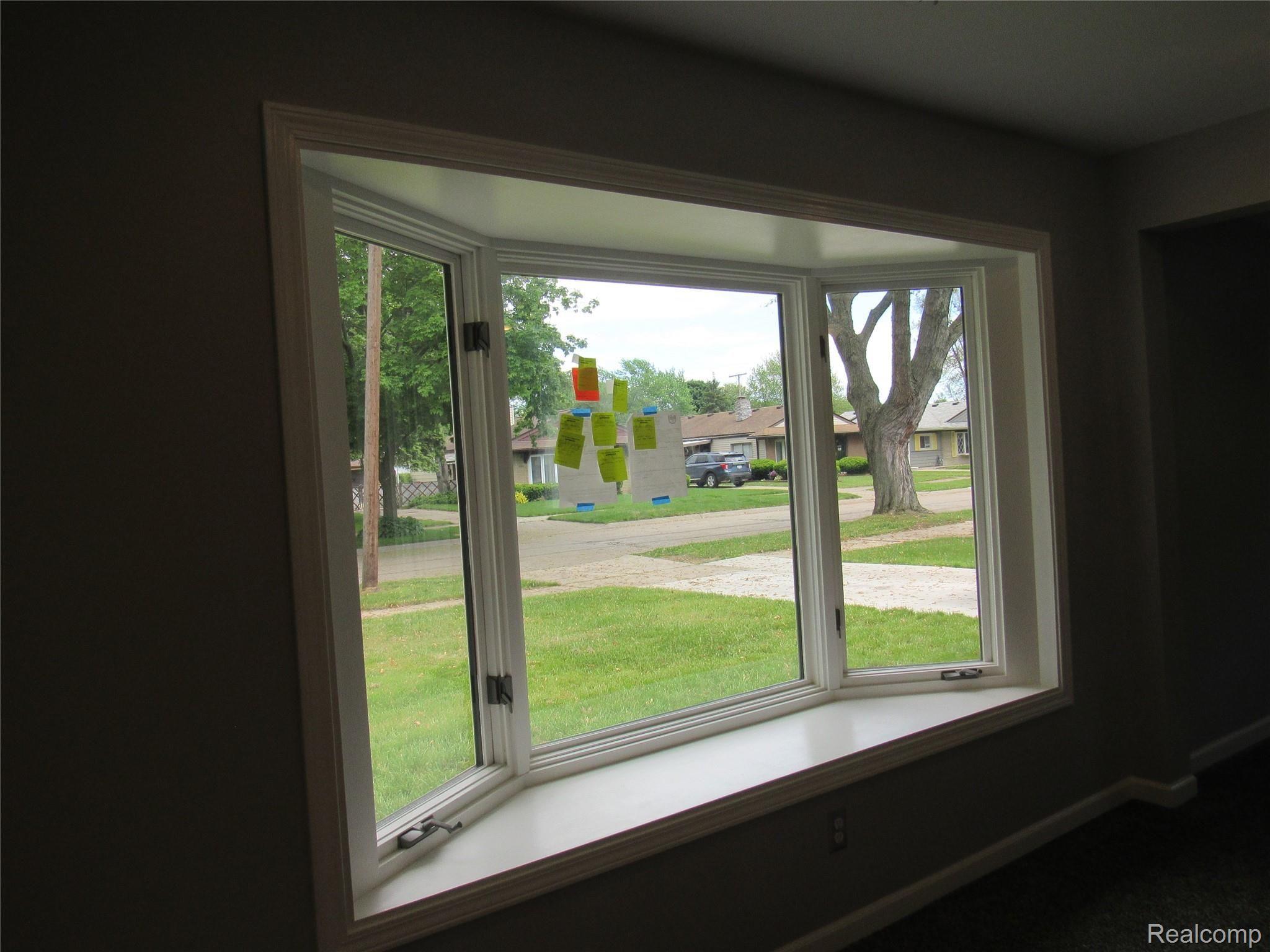 Large Bay window in the Living Room!