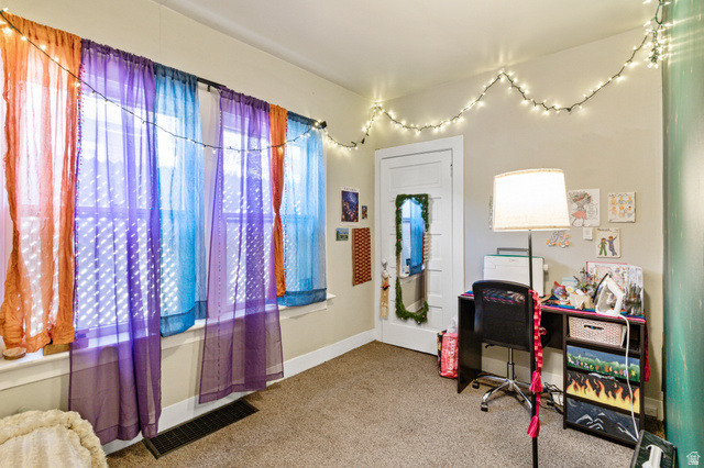 386 North 500 East Provo, UT 84606 - Photo 12 of 24 Office with light colored carpet and baseboards