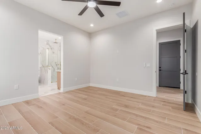 wooden floor in an empty room
