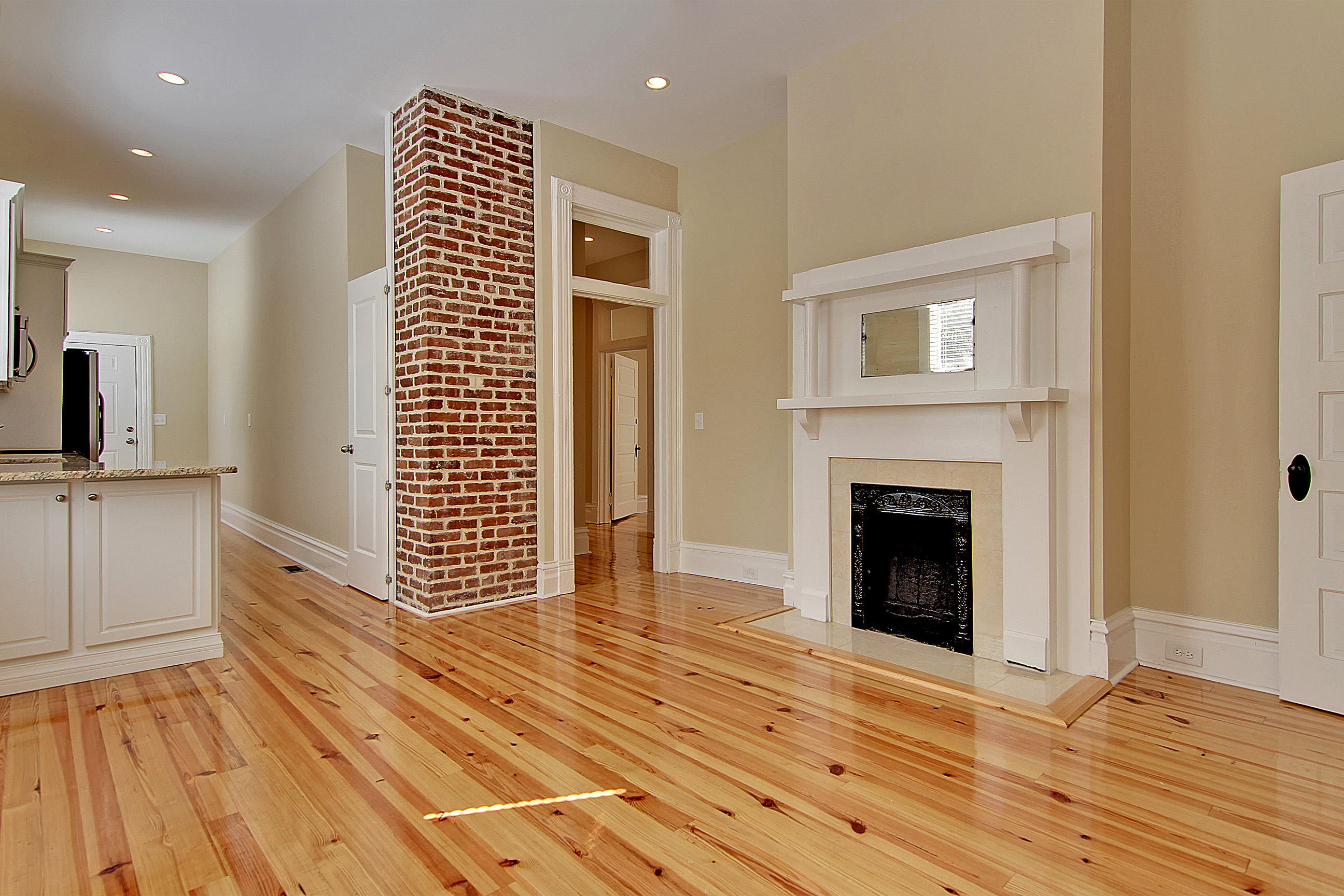 37 Radcliffe Street, Unit A Charleston, SC 29403 - Photo 4 of 18 Non-working Decorative Fireplace