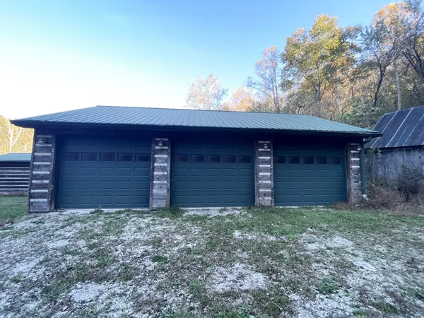 a front view of house