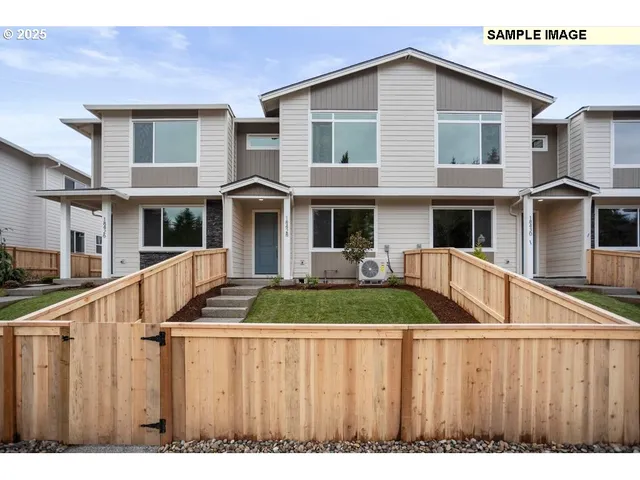 a front view of a house with balcony