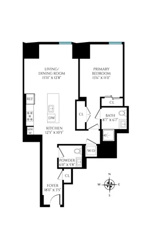 $1,500,000 | 138 East 50th Street, Unit 17B | Midtown East