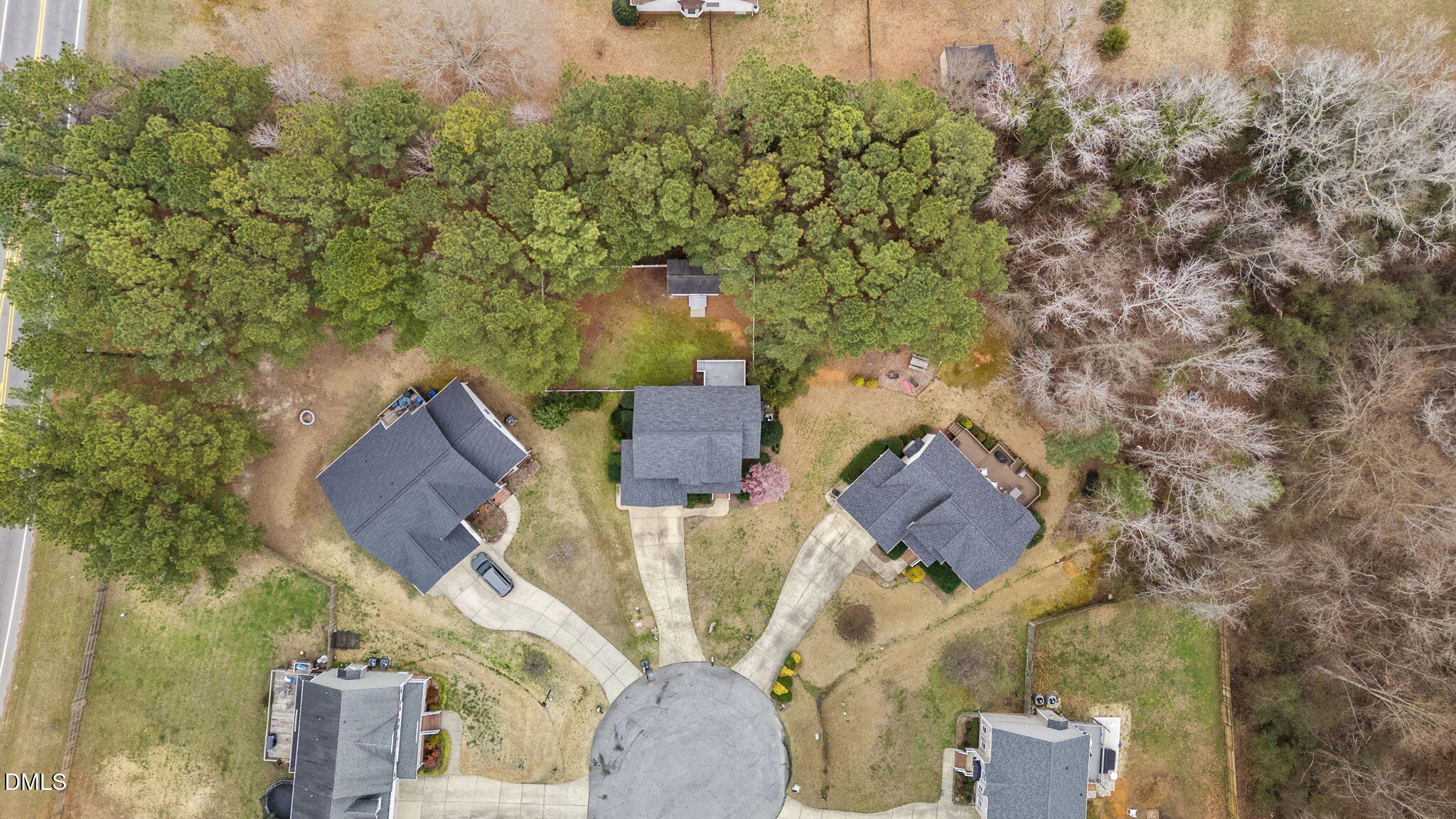 83 Larson Court Clayton, NC 27520 - Photo 32 of 35 an aerial view of residential house with outdoor space