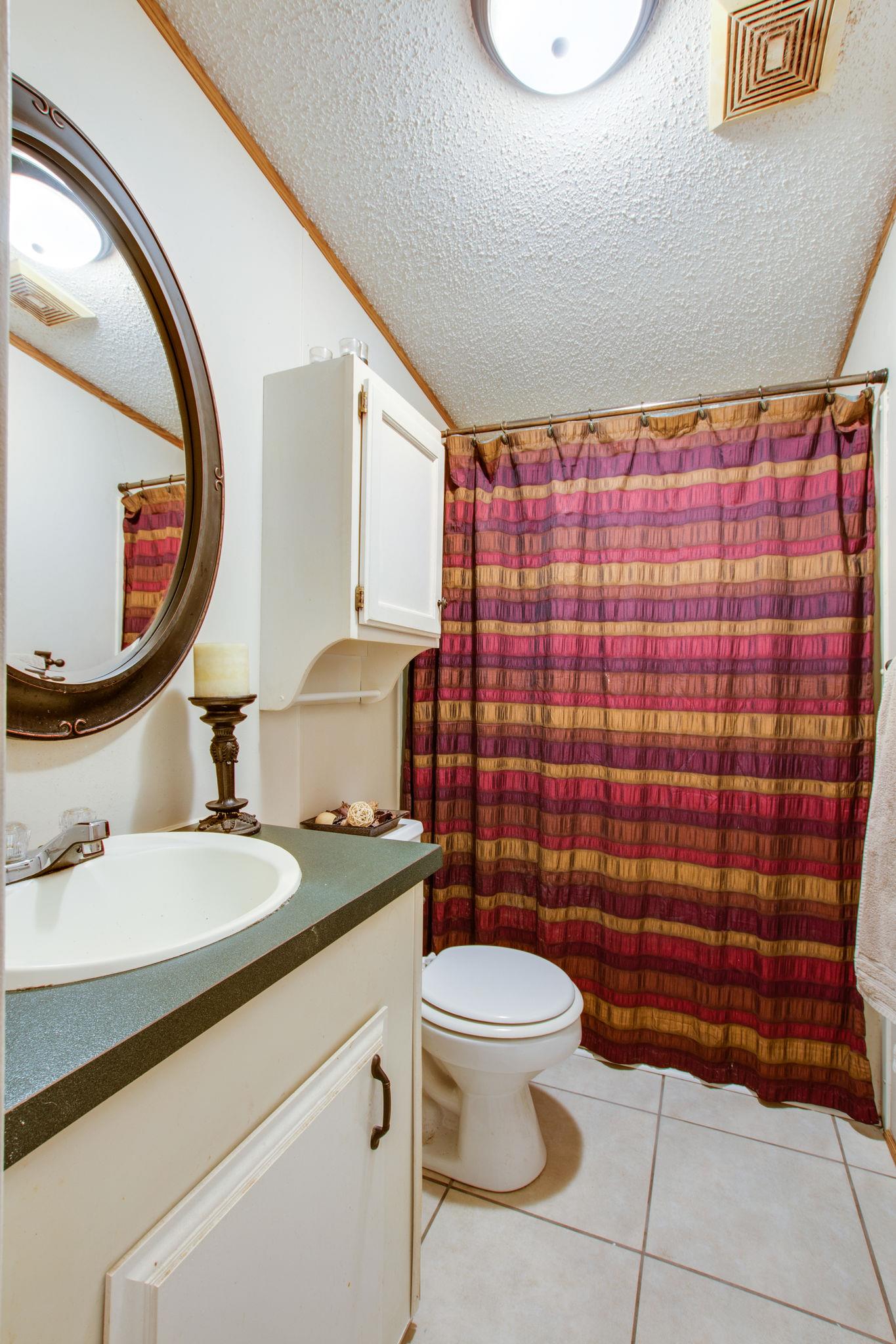 3240 Beasleys Bend Road Lebanon, TN 37087 - Photo 15 of 25 a bathroom with a sink a toilet and a mirror
