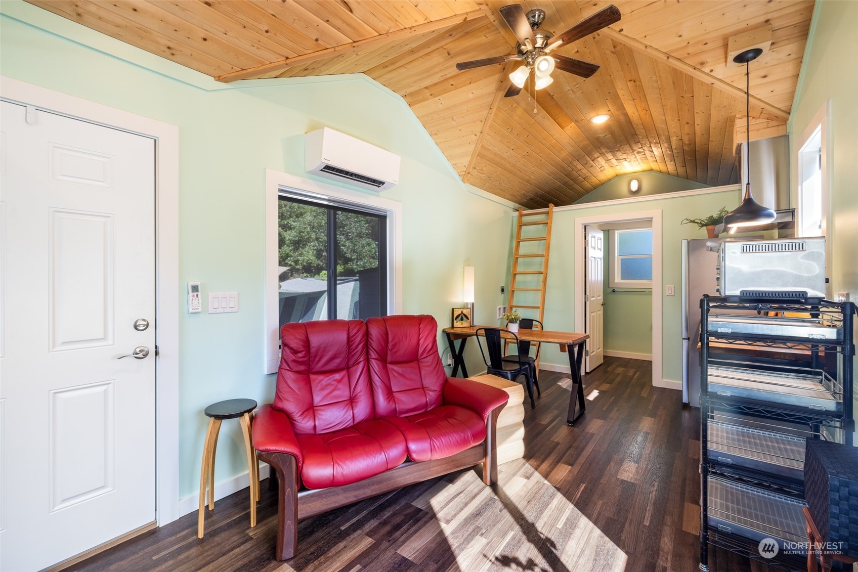 20 Willes Way Port Angeles, WA 98362 - Photo 7 of 34 a living room with furniture a ceiling fan and a window
