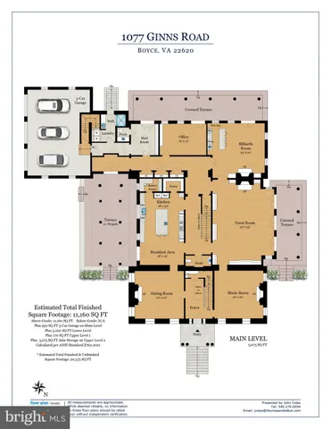 $6,695,000 | 1077 Ginns Road, Boyce, VA 22620