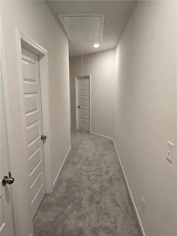 a view of a swimming pool with a park