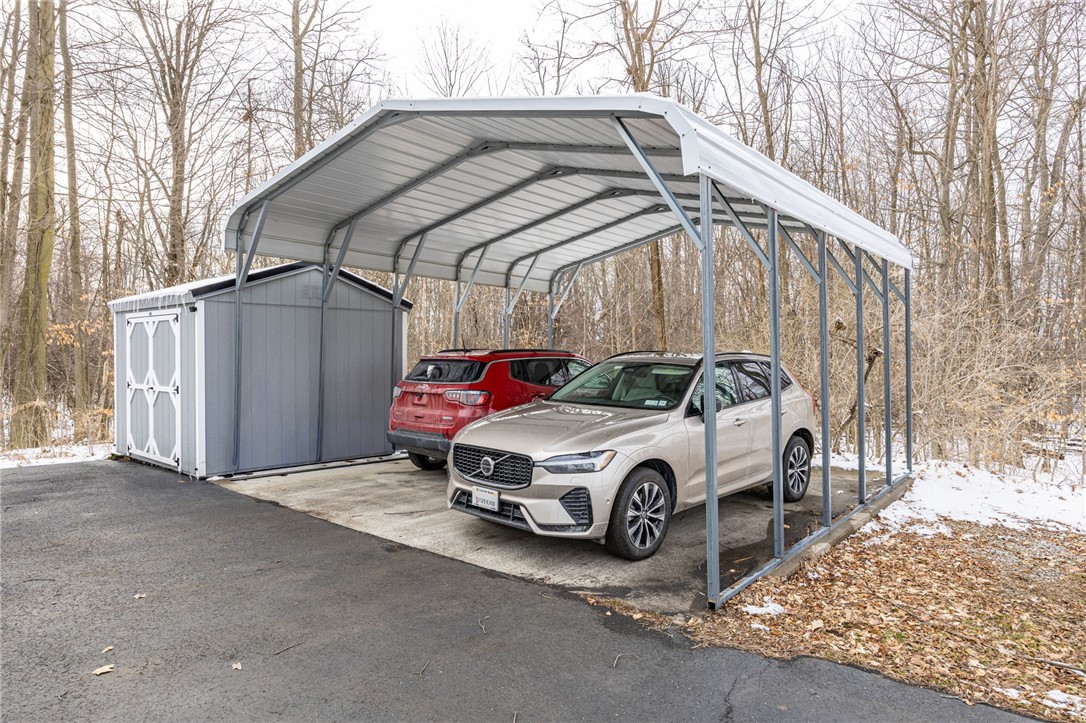 2327 Gorham Road Seneca, NY 14561 - Photo 45 of 48 Two car carport and one of three sheds