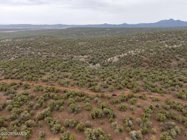 a view of an lake and a mountain