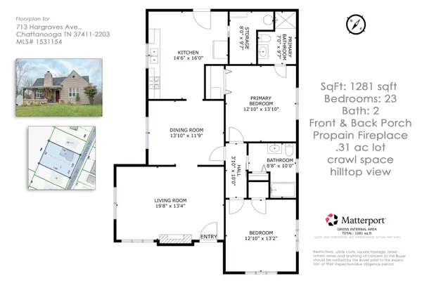 $250,000 | 713 Hargraves Avenue, Chattanooga, TN 37411