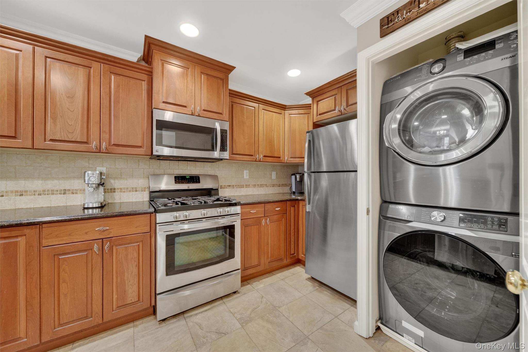 3 Cross Street, Unit 104 Suffern, NY 10901 - Photo 9 of 31 Kitchen with private Laundry