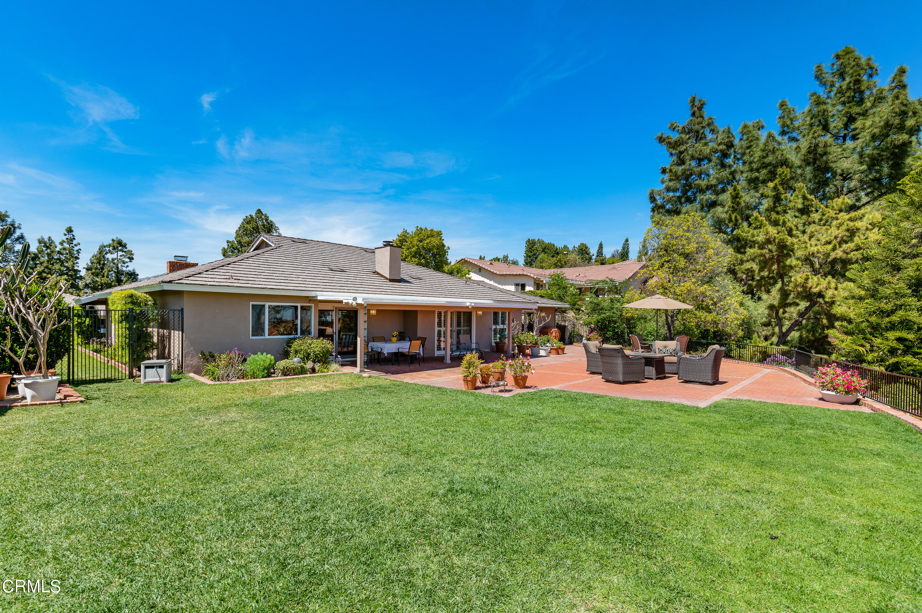 3894 San Augustine Drive Glendale, CA 91206 - Photo 29 of 51 a view of a house with a yard porch and sitting area