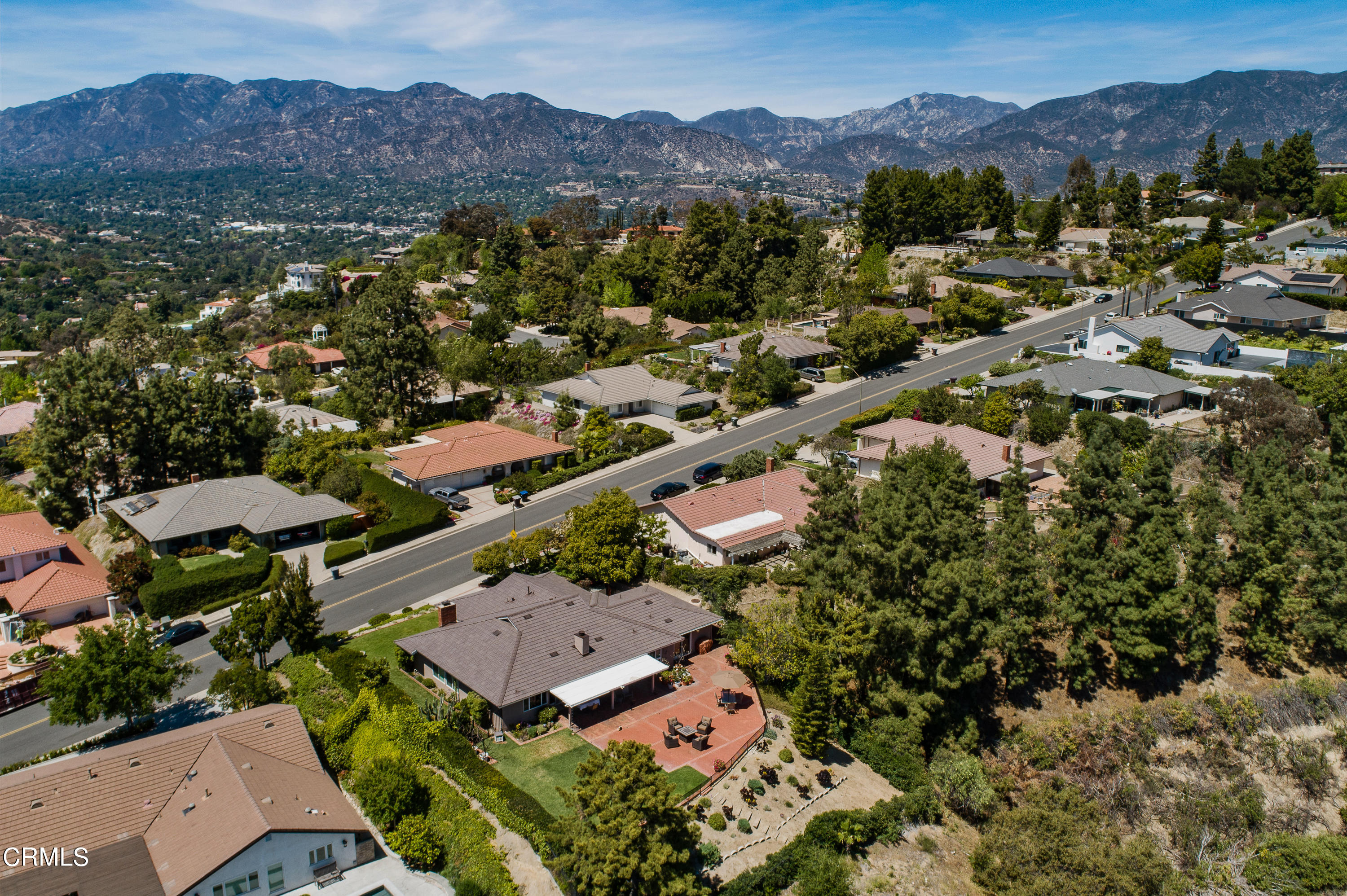 3894 San Augustine Drive Glendale, CA 91206 - Photo 38 of 51 an aerial view of a city with lots of residential buildings