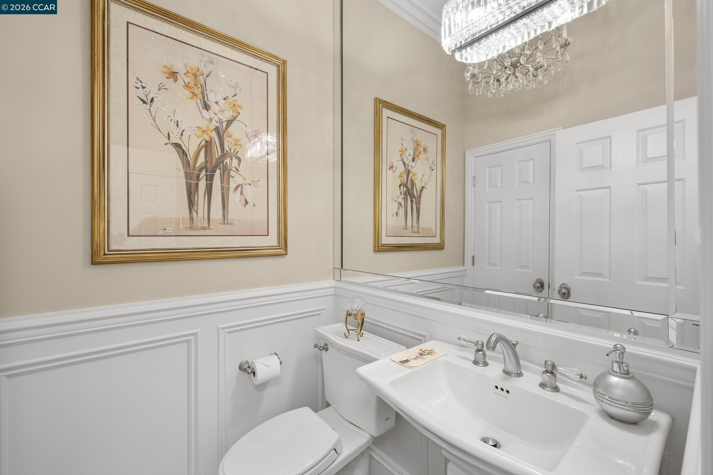 114 Golden Ridge Road Alamo, CA 94507 - Photo 30 of 60 a bathroom with a sink and a mirror