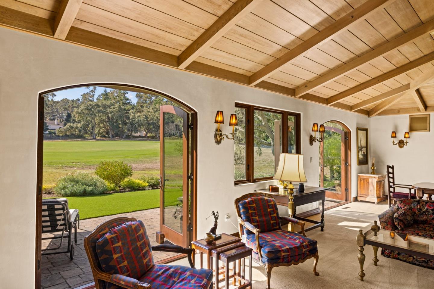 1156 Arroyo Drive Pebble Beach, CA 93953 - Photo 9 of 42 a view of a dining room with furniture water view and a bathtub