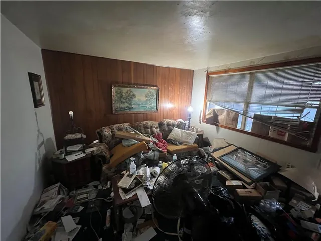 a workspace with furniture