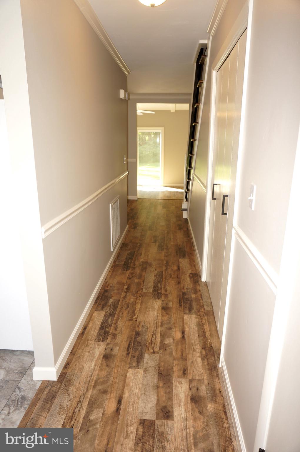 621 Range End Road, Unit 3 Dillsburg, PA 17019 - Photo 4 of 39 Entry Hallway Inside with Wood Laminate Flooring