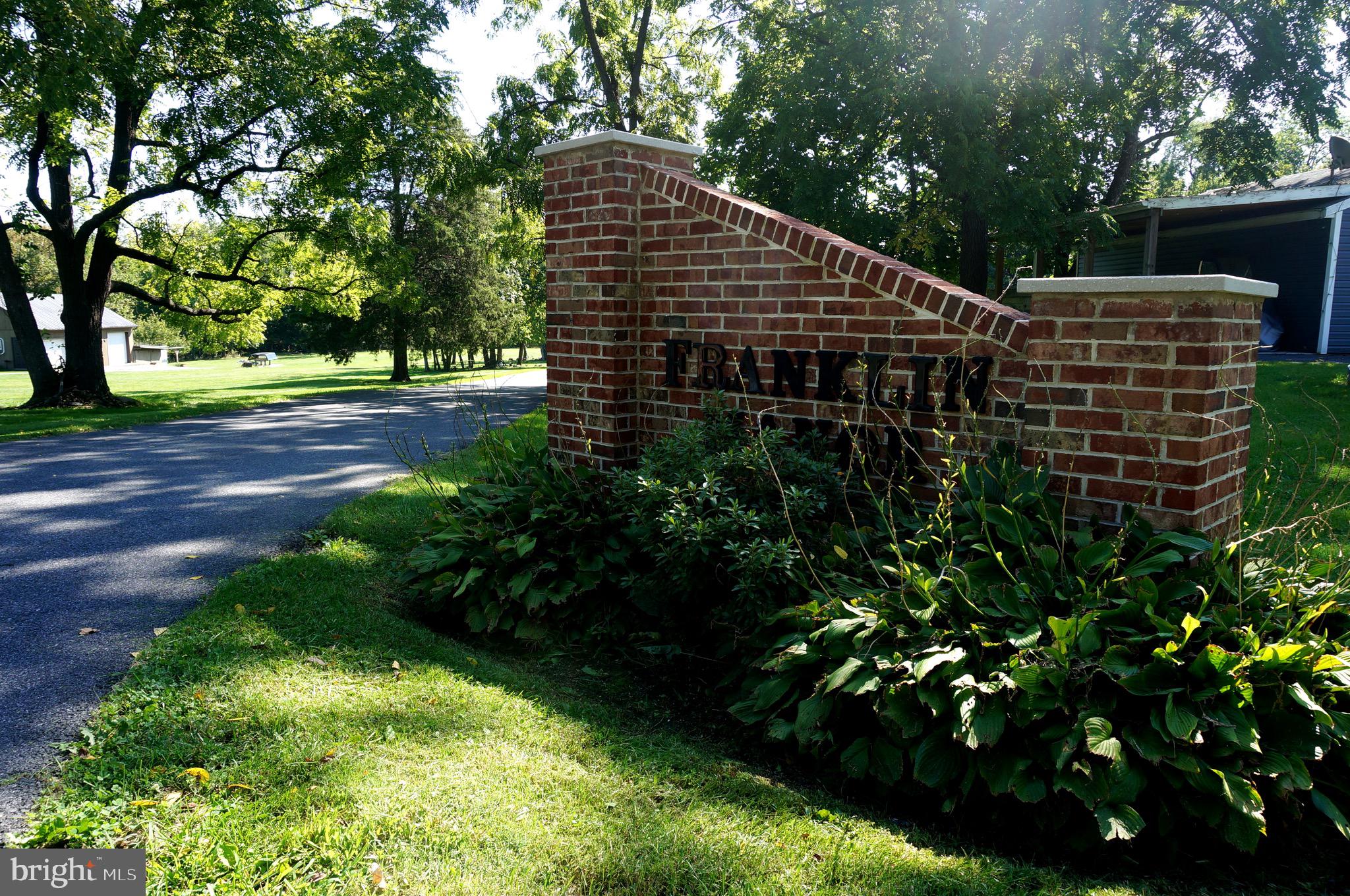 621 Range End Road, Unit 3 Dillsburg, PA 17019 - Photo 39 of 39 Welcoming Brick Gate Entry on Both Sides of Lane
