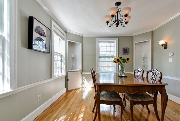 45 Earle Road Wellesley, MA 02481 - Photo 9 of 16 a view of a dining room with furniture window and wooden floor