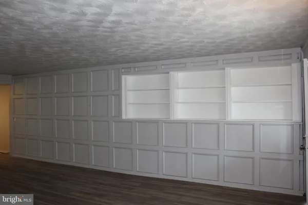 a view of a empty room