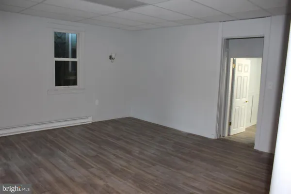 wooden floor in an empty room
