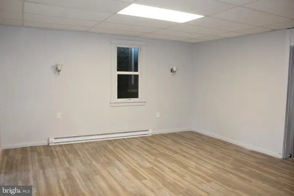 wooden floor in an empty room