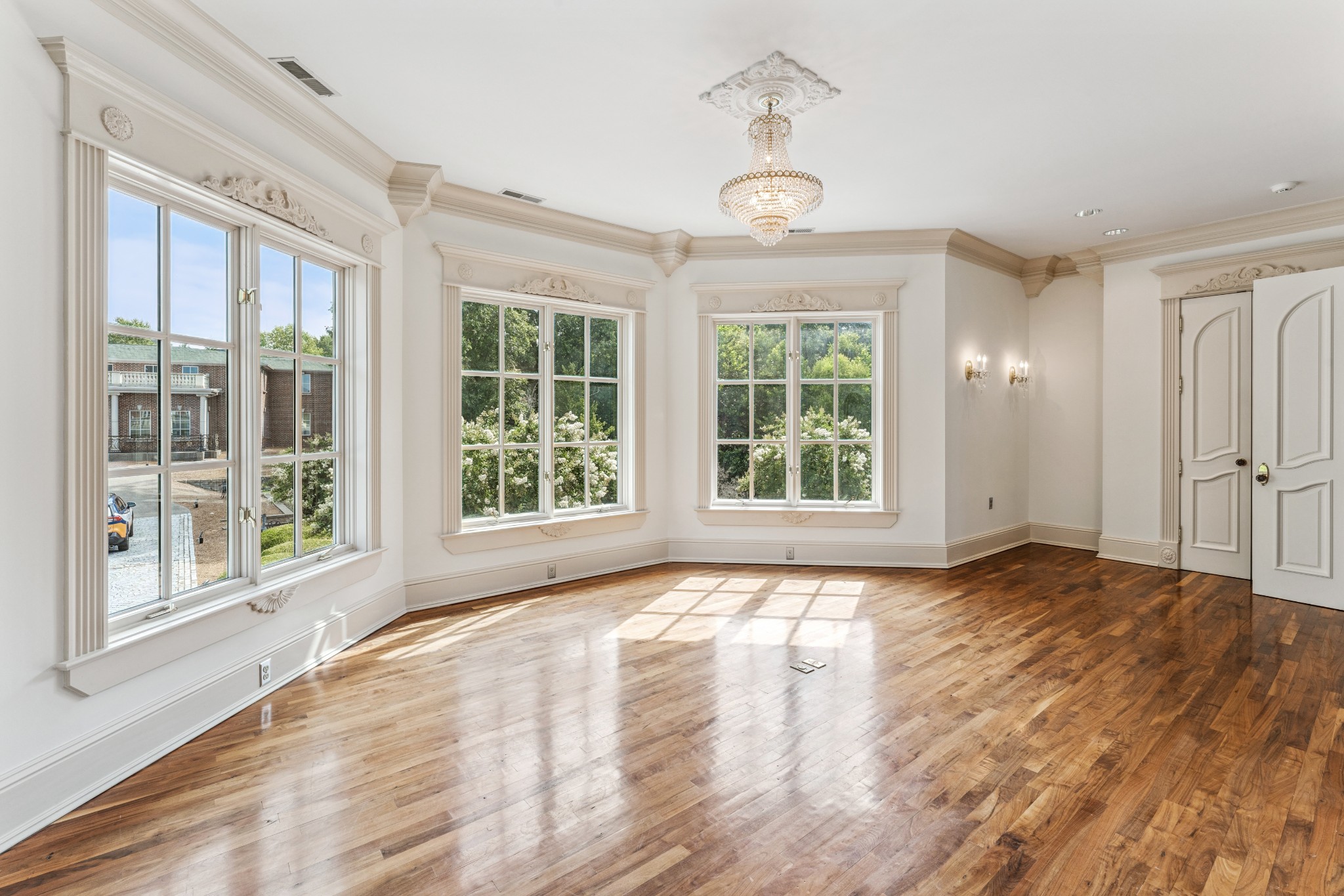 9600 Concord Road Brentwood, TN 37027 - Photo 69 of 99 a view of an empty room with a window and wooden floor