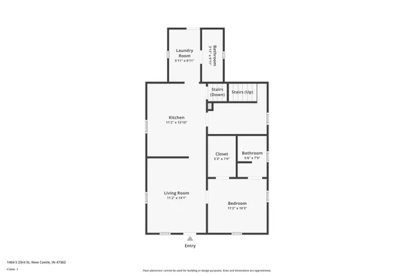 $165,000 | 1404 South 23rd Street, New Castle, IN 47362