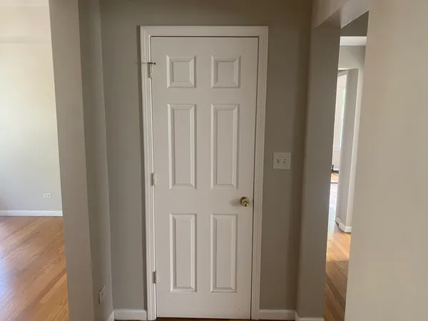 a view of livingroom with furniture and wooden floor