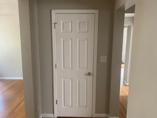a view of livingroom with furniture and wooden floor