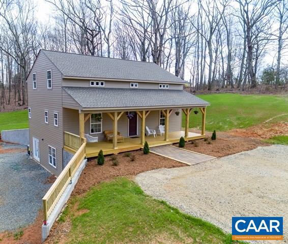 2501 Dunnes Shop Road Ruckersville, VA 22968 - Photo 44 of 46 a view of a house with backyard porch and sitting area