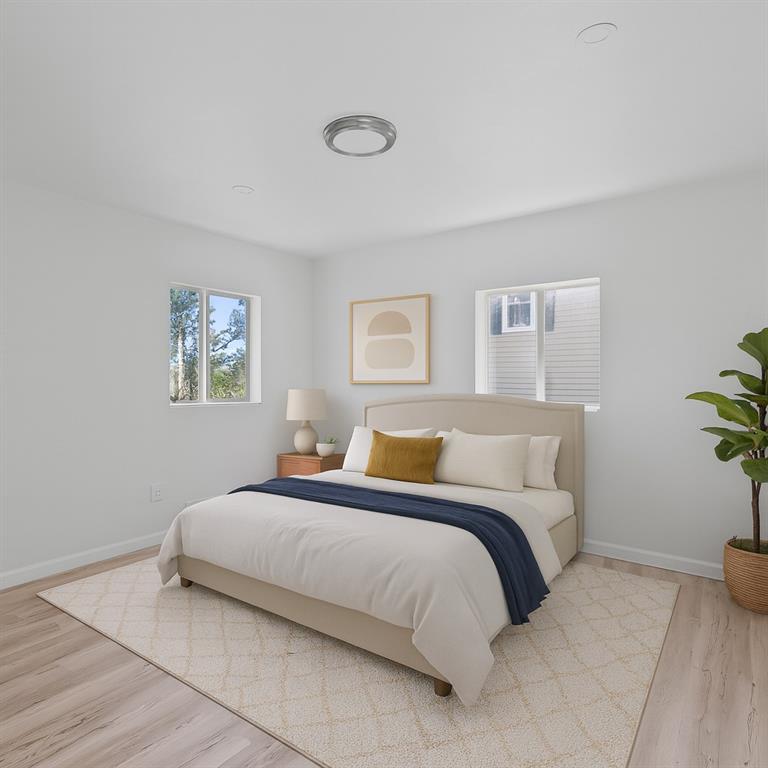 1460 Guffey Road Irwin, PA 15642 - Photo 12 of 33 a bedroom with a bed and a lamp on dresser