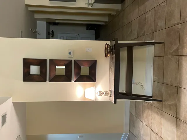 a view of front door