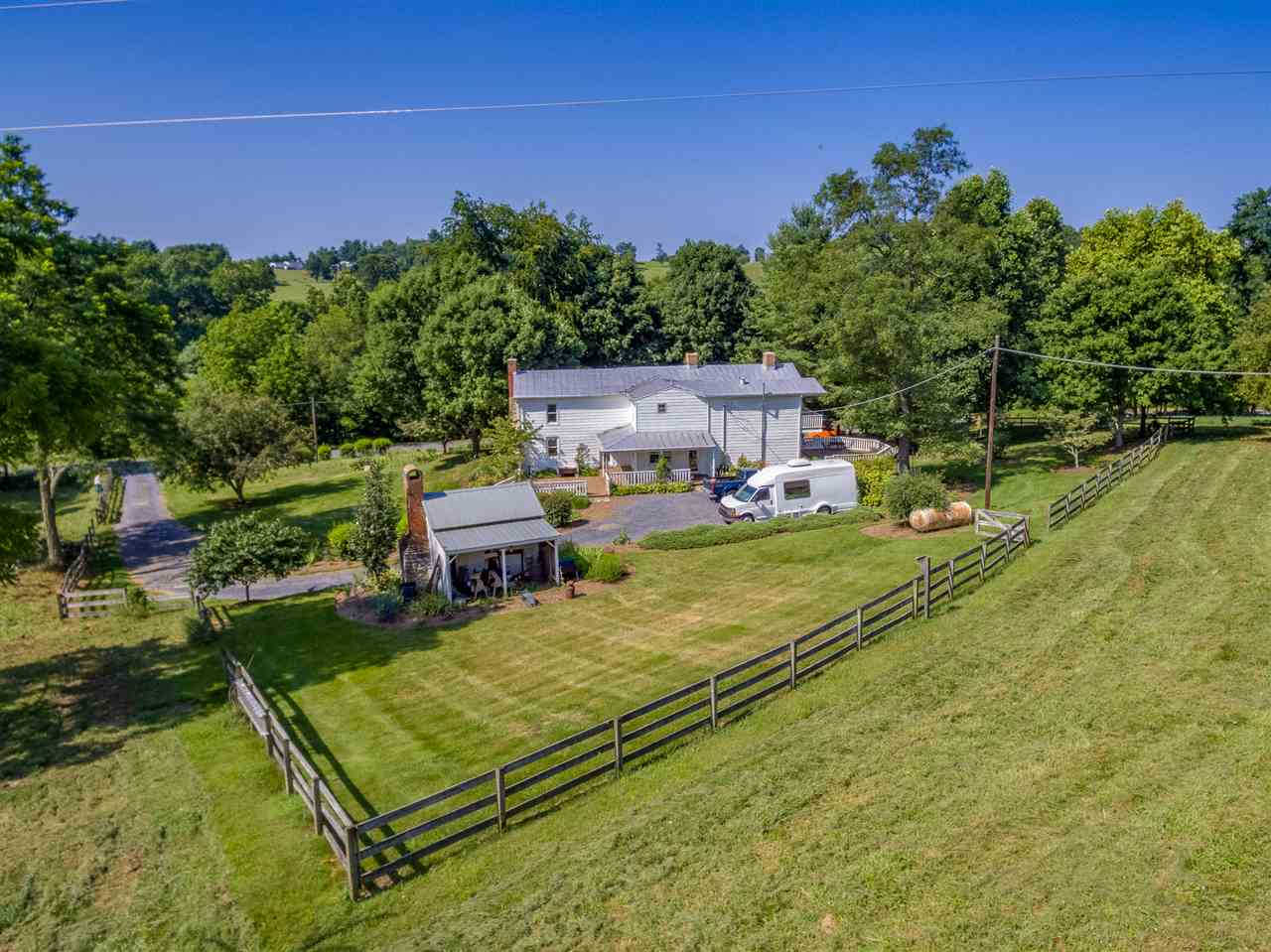 235 Mish Barn Road Staunton, VA 24401 - Photo 50 of 50 a view of a tennis ground with large trees