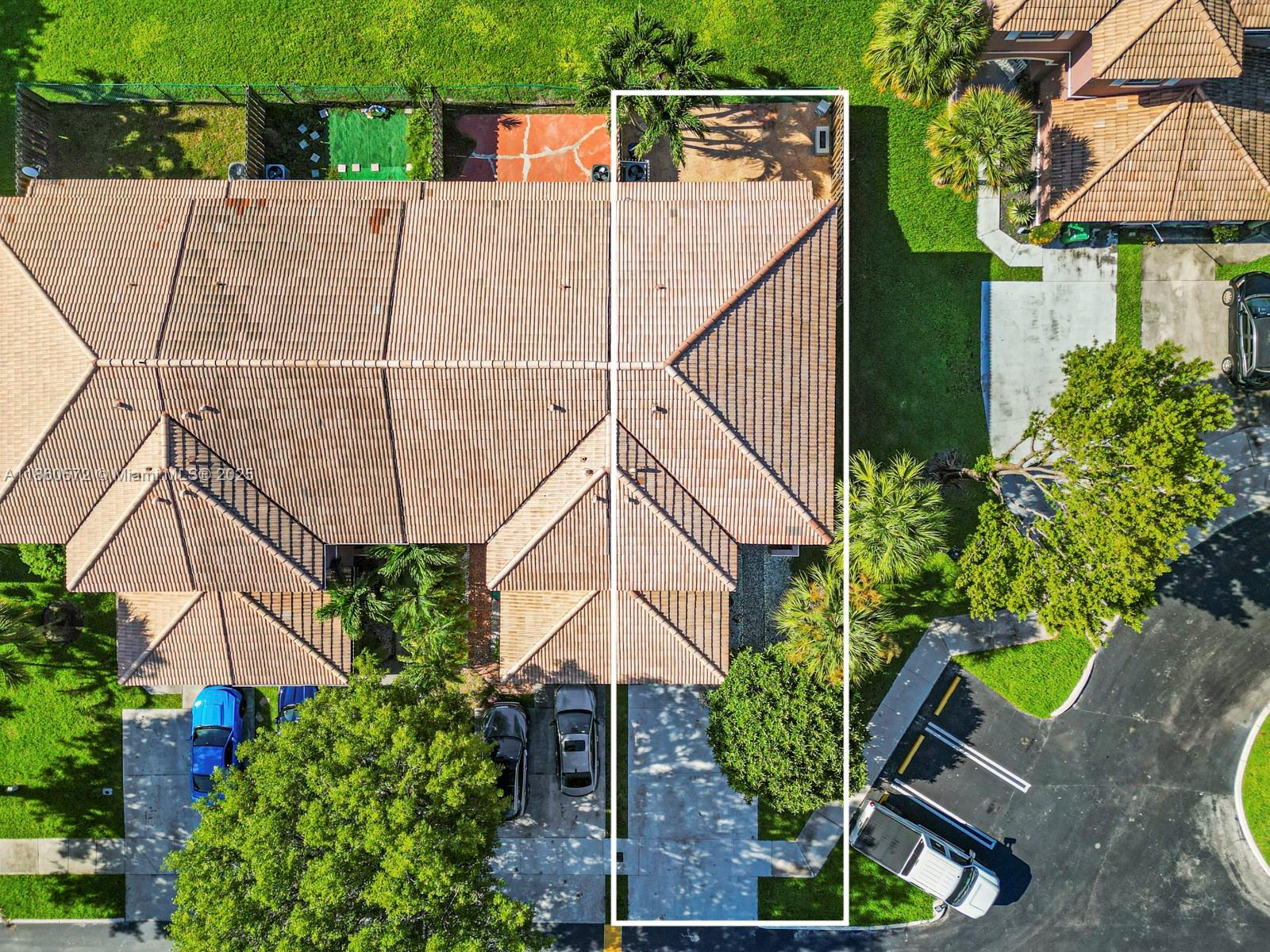 16544 Southwest 68th Terrace Miami, FL 33193 - Photo 5 of 32 an aerial view of a house