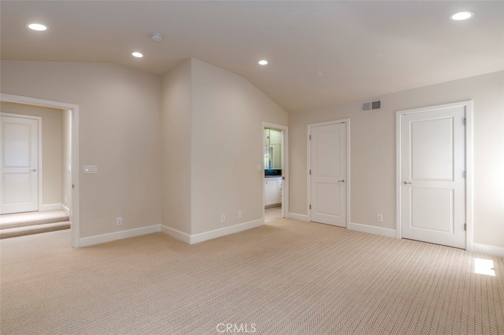 120 Via Trieste Newport Beach, CA 92663 - Photo 34 of 39 a view of an empty room with wooden floor