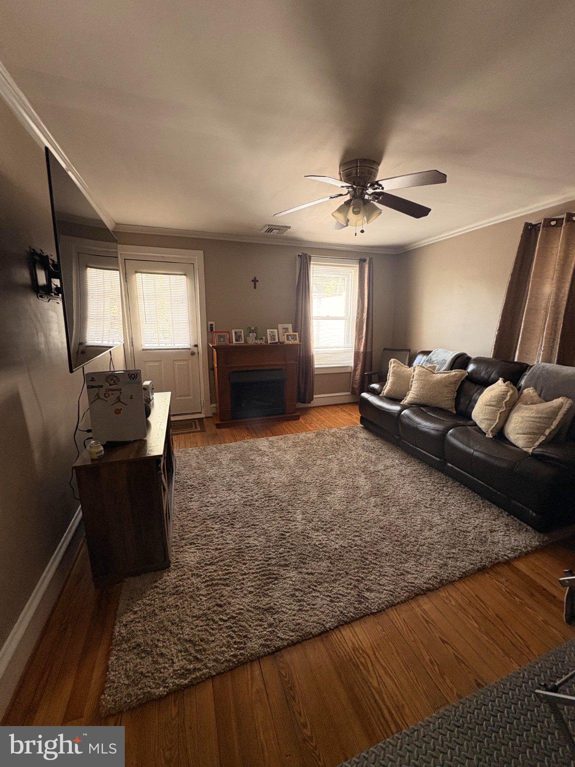 Cozy living space with warm ambiance.