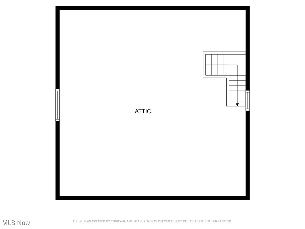 3638 Bainbridge Road Cleveland Heights, OH 44118 - Photo 20 of 22 Unfinished Attic