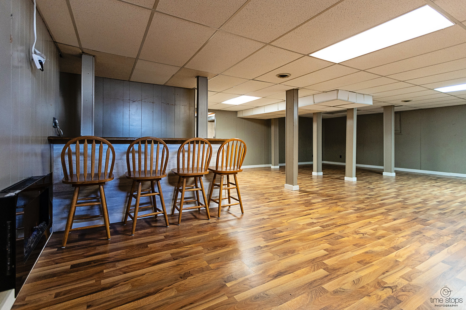 767 Adams Street Ottawa, IL 61350 - Photo 21 of 28 a view of a patio with table and chairs and wooden floor