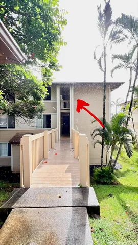 a view of yard along with trees