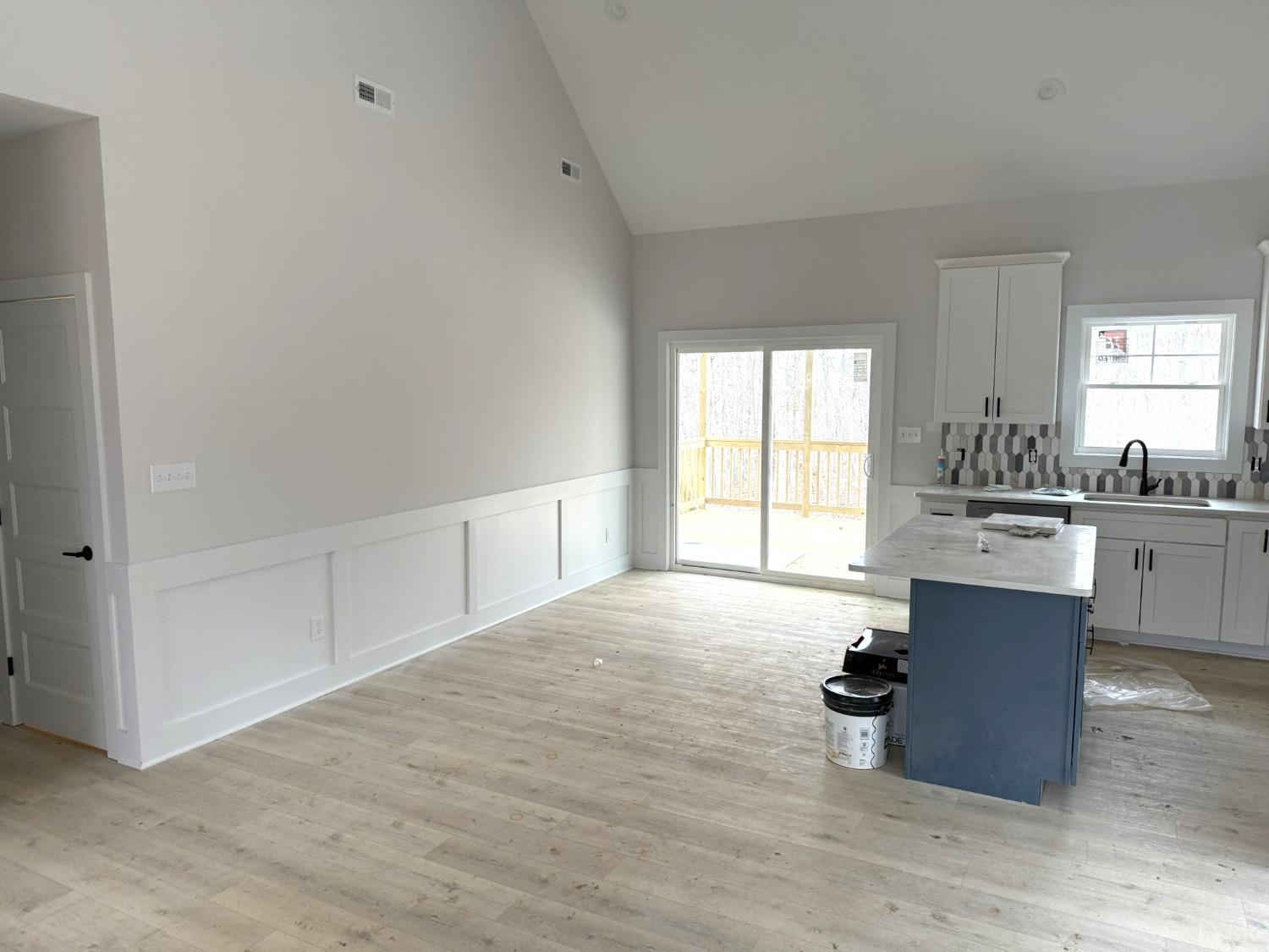 13790 Leesville Road Evington, VA 24550 - Photo 7 of 28 a kitchen with granite countertop a sink cabinets and window