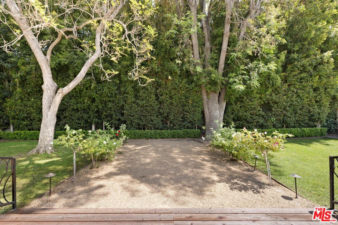 712 North Rodeo Drive Beverly Hills, CA 90210 - Photo 31 of 36 a view of a garden with plants