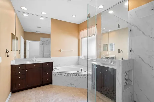 a view of a backyard of the house