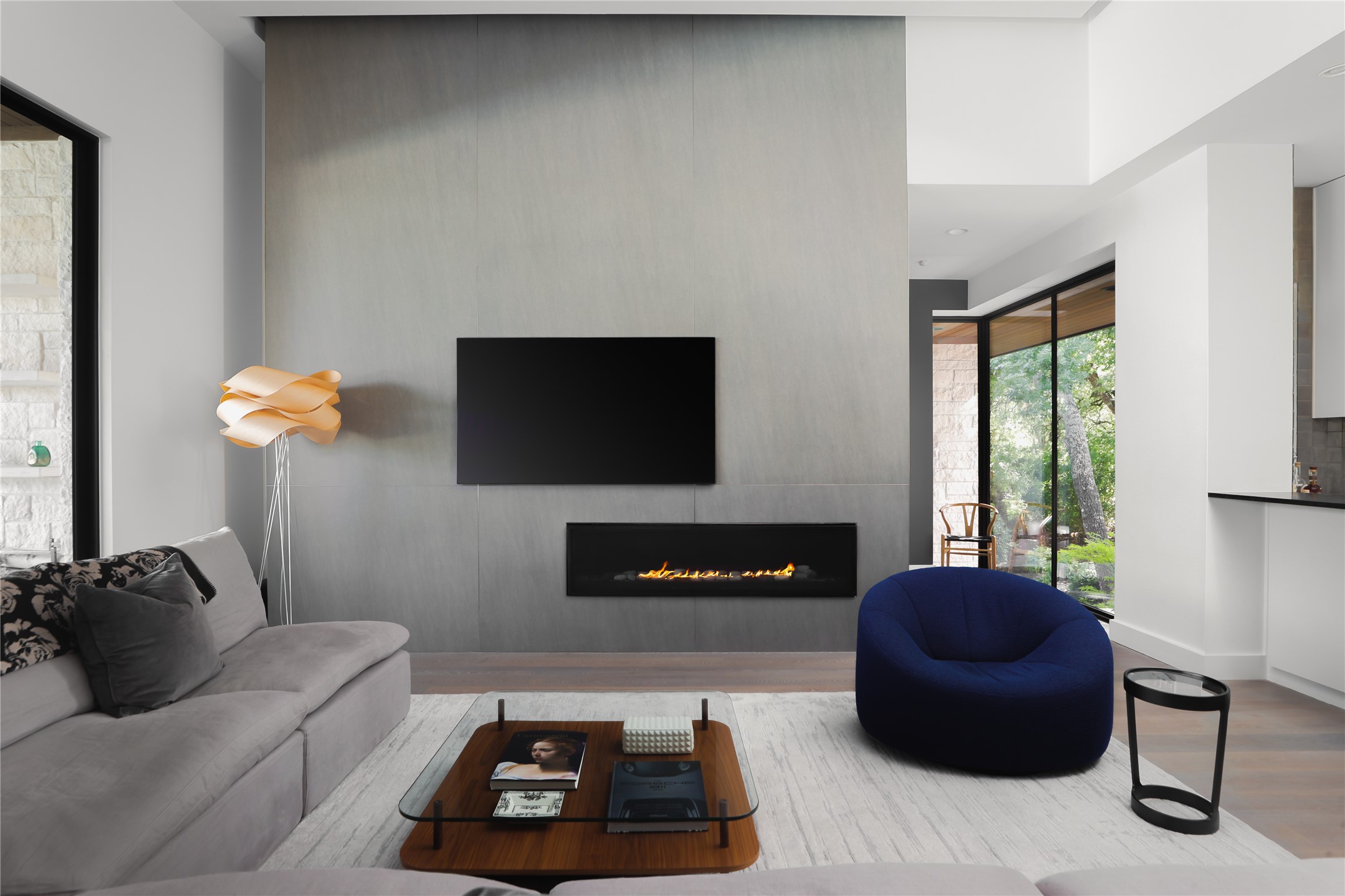 12900 Hacienda Ridge Austin, TX 78738 - Photo 11 of 40 a living room with furniture a flat screen tv and a window