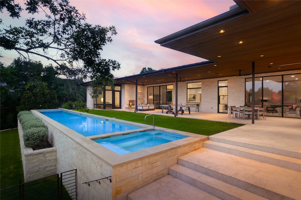 12900 Hacienda Ridge Austin, TX 78738 - Photo 37 of 40 a view of outdoor space yard and swimming pool