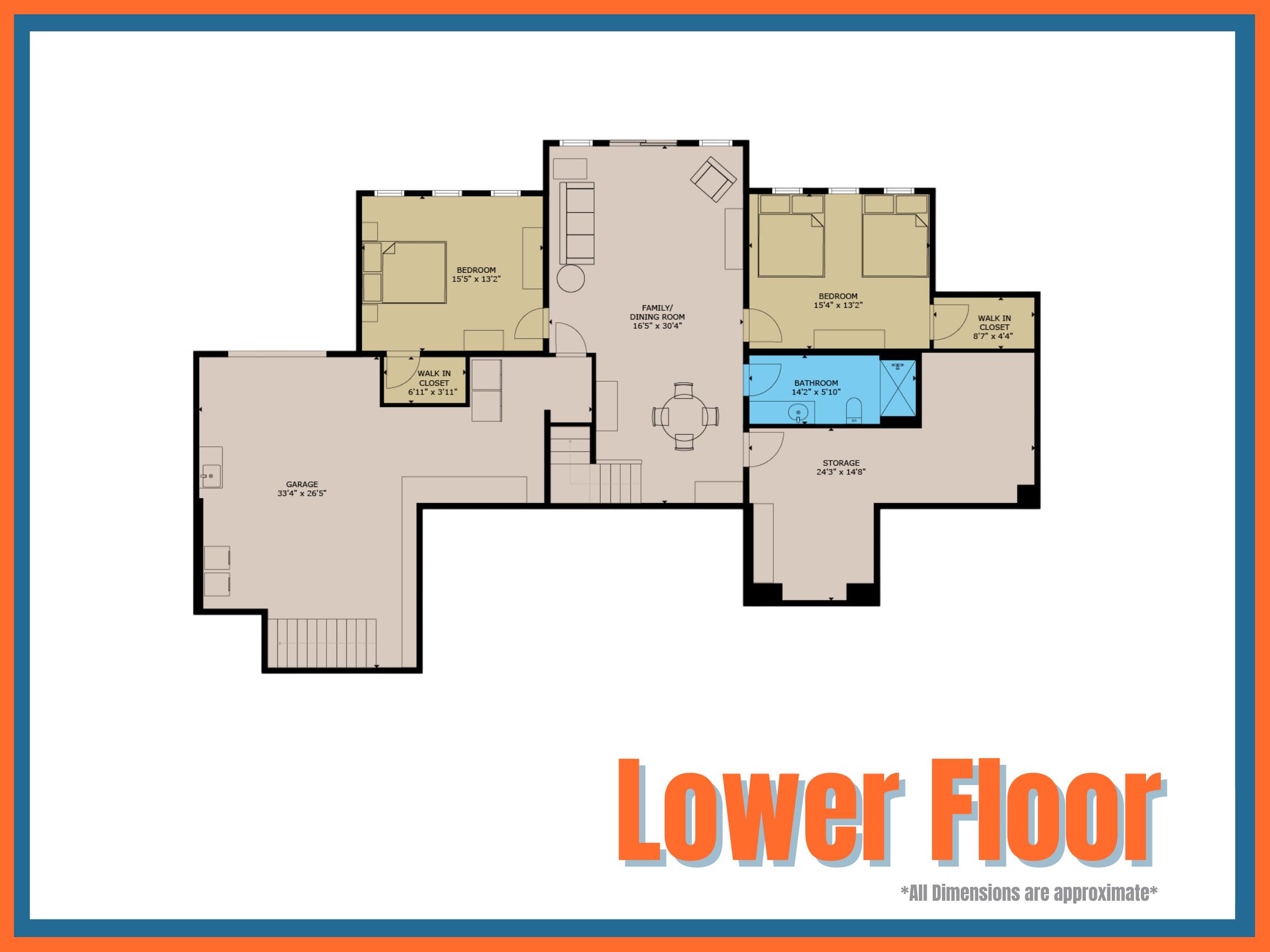 135 Green Point Road Madawaska, ME 04773 - Photo 119 of 121 Big Sky Lower Floor