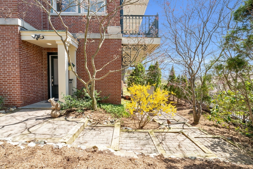 232 Summit Avenue, Unit A1 Brookline, MA 02446 - Photo 26 of 29 a view of a pathway with a yard