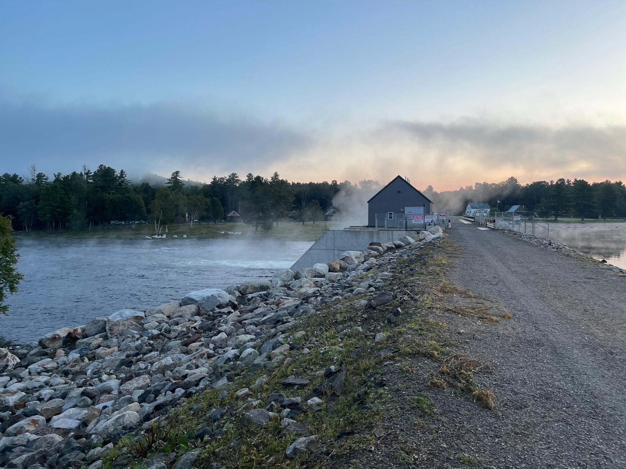 61 South Dike Road Oquossoc, ME 04964 - Photo 19 of 22 Upper Dam Pool