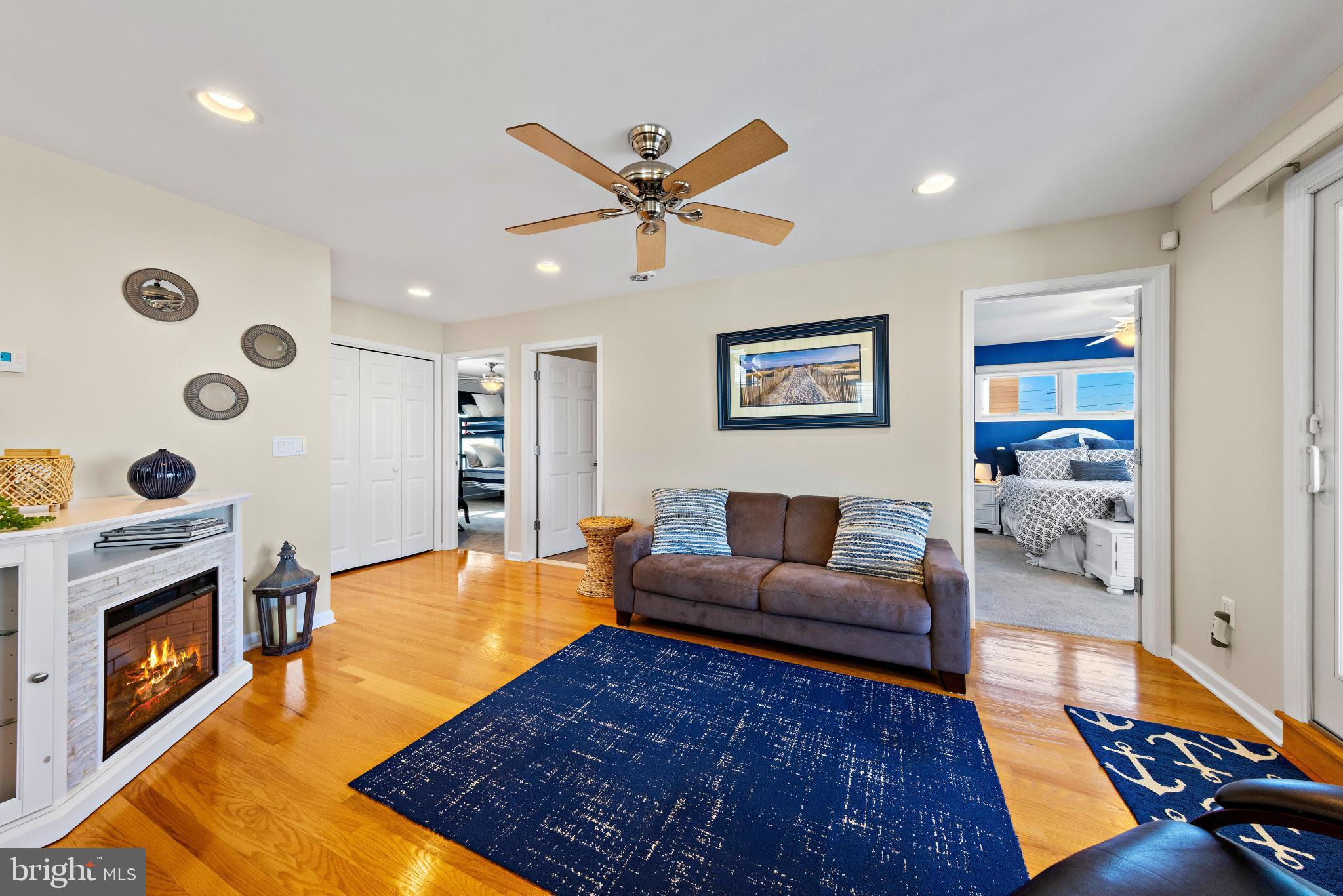 108 West 10th Street Ship Bottom, NJ 08008 - Photo 13 of 65 Family room with hardwood floors